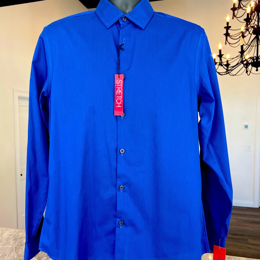 Alfani Slim Fit Stretch Men's Dress Shirt